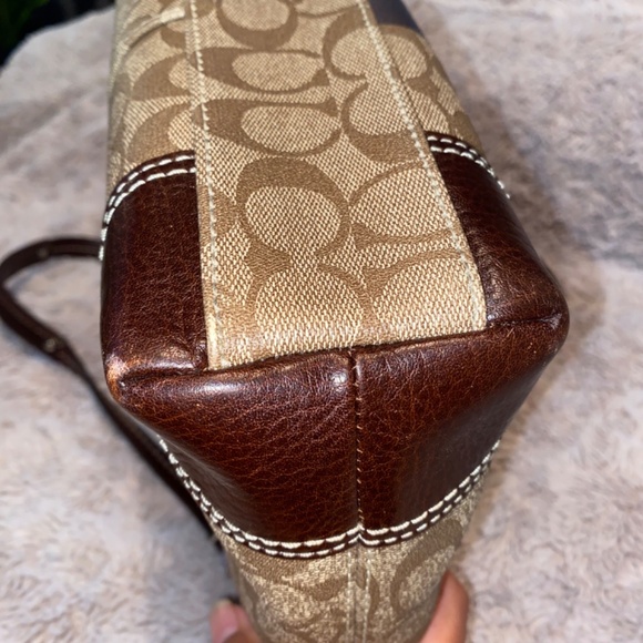 New COACH SIGNATURE HERITAGE STRIPE TOTE 14477 - Picture 14 of 15